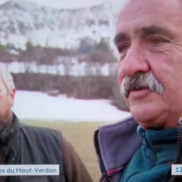 France 3 Côte d’Azur dans le Haut-Verdon