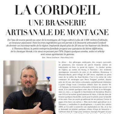 Cordoeil dans le magasine Masterchef