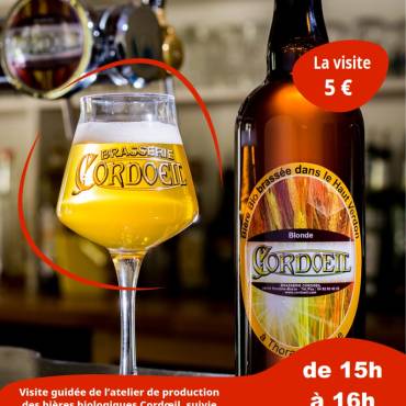 Visite de la brasserie cet été